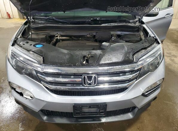 5FNYF6H83GB093235 2016 HONDA PILOT Серебряный Вид подкапотного пространства