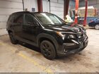 2022 Honda Pilot Awd Trailsport Black vin: 5FNYF6H86NB039036