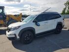 2022 Honda Pilot Trailsport White vin: 5FNYF6H87NB063717