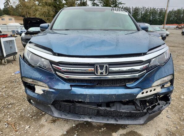 5FNYF6H89GB098231 2016 HONDA PILOT Blue Vista frontal