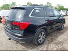 2017 Honda Pilot Ex-l Черный vin: 5FNYF6H89HB041092