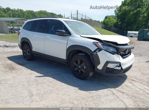 5FNYF6H89NB062956 2022 HONDA PILOT Белый Передняя правая четверть