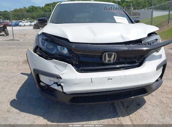 5FNYF6H89NB062956 2022 HONDA PILOT Белый Вид спереди