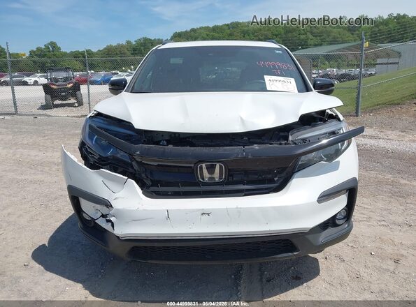 5FNYF6H89NB062956 2022 HONDA PILOT Белый Вид щитка приборов