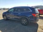 2019 Honda Pilot Touring Синий vin: 5FNYF6H91KB500034