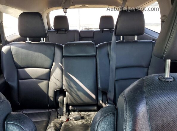 5FNYF6H91KB500034 2019 HONDA PILOT Синий Вид задних сидений