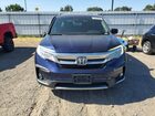 2019 Honda Pilot Touring Синий vin: 5FNYF6H91KB500034