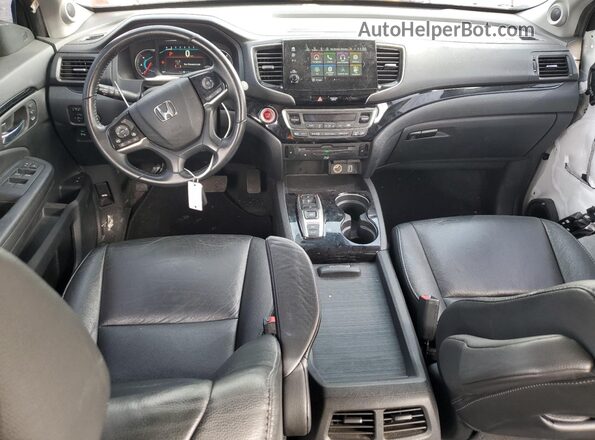 5FNYF6H91MB082738 2021 HONDA PILOT White წინა პანელის ხედი