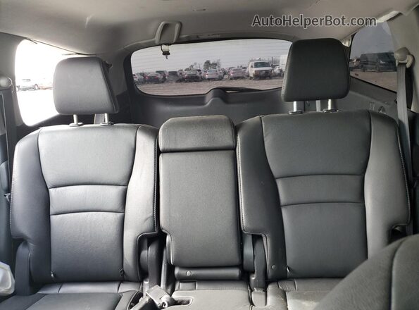 5FNYF6H91MB082738 2021 HONDA PILOT White უკანა სავარძლების ხედი