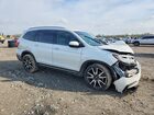 2021 Honda Pilot Touring Белый vin: 5FNYF6H91MB087616