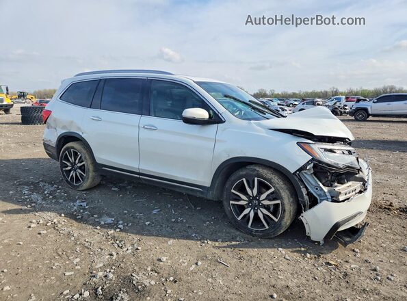5FNYF6H91MB087616 2021 HONDA PILOT Белый Передняя правая четверть
