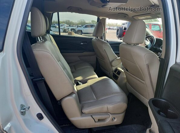 5FNYF6H91MB087616 2021 HONDA PILOT Белый Вид задней части салона