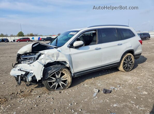 5FNYF6H91MB087616 2021 HONDA PILOT Белый Передняя левая четверть