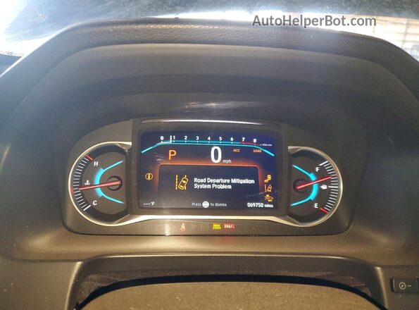 5FNYF6H93MB034089 2021 HONDA PILOT Gray Vista del cuadro de instrumentos