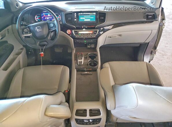 5FNYF6H93MB034089 2021 HONDA PILOT Gray Vista del salpicadero