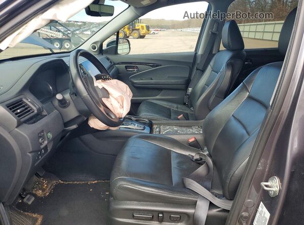 5FNYF6H94LB052485 2020 HONDA PILOT Угольный Вид салона спереди