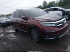 2021 Honda Pilot Awd Touring 8 Passenger Red vin: 5FNYF6H94MB085195