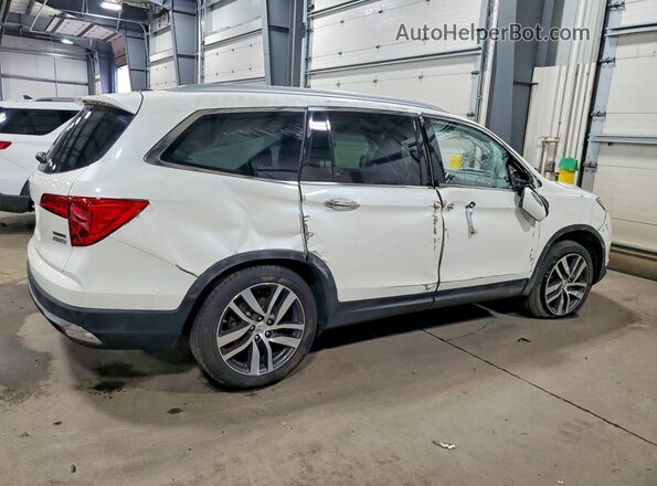 5FNYF6H96JB024362 2018 HONDA PILOT Белый Задняя правая четверть