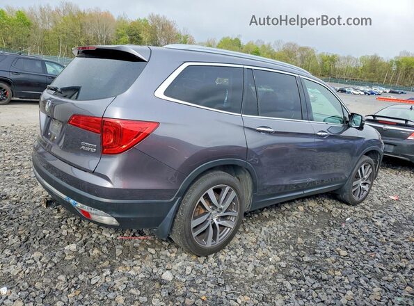 5FNYF6H97JB017632 2018 HONDA PILOT Белый Задняя правая четверть