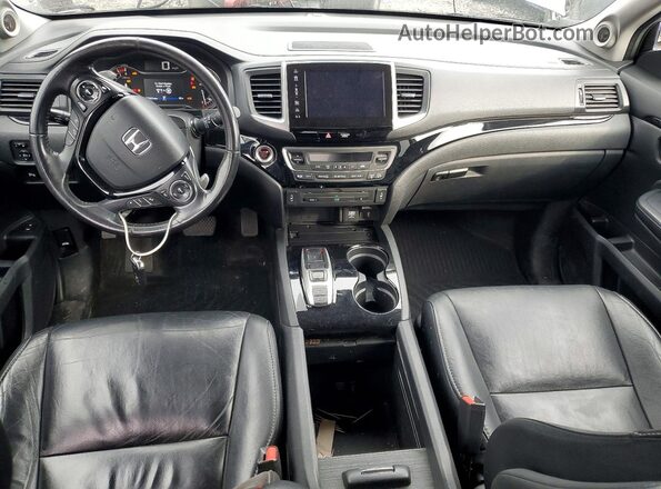 5FNYF6H97JB017632 2018 HONDA PILOT Белый Вид панели приборов