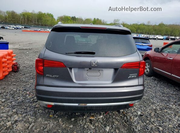 5FNYF6H97JB017632 2018 HONDA PILOT Белый Вид сзади