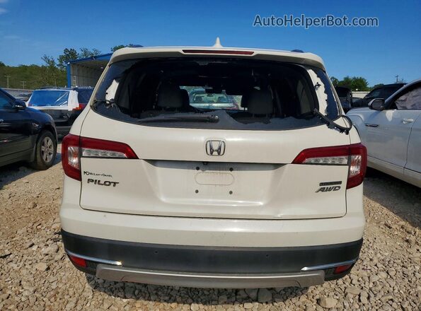 5FNYF6H97KB071093 2019 HONDA PILOT White Widok z tyłu