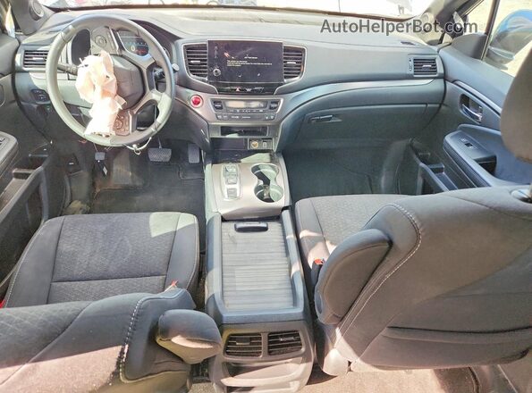 5FNYF7H2XMB012485 2021 HONDA PASSPORT Gray Вид панелі приладів