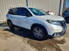2020 Honda Passport Exl White vin: 5FNYF7H50LB000404
