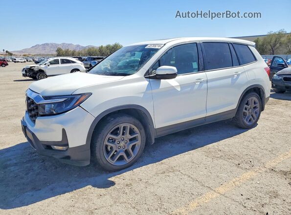 5FNYF7H50NB005542 2022 HONDA PASSPORT Белый Передняя левая четверть