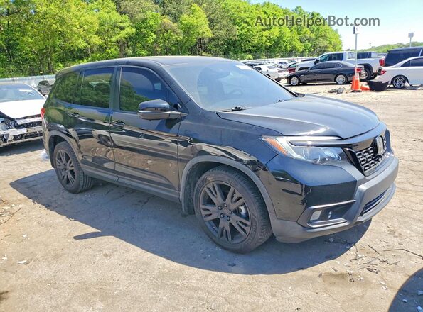 5FNYF7H52KB004730 2019 HONDA PASSPORT Black Առջևի աջ