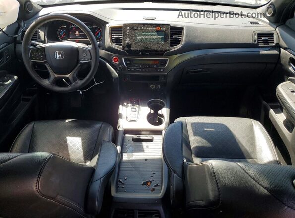 5FNYF7H52KB004730 2019 HONDA PASSPORT Black Առջևի վահանակի տեսք