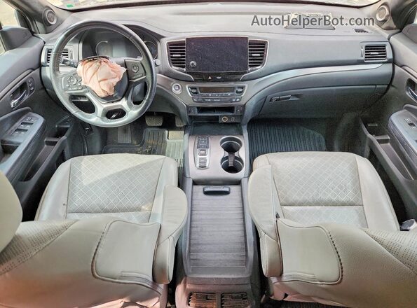 5FNYF7H5XKB009965 2019 HONDA PASSPORT Green Widok deski rozdzielczej