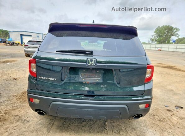 5FNYF7H5XKB009965 2019 HONDA PASSPORT Green Widok z tyłu