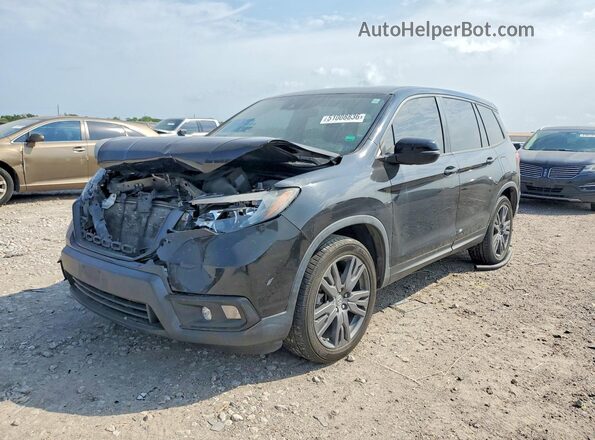 5FNYF7H5XMB007233 2021 HONDA PASSPORT Black Передня ліва чверть