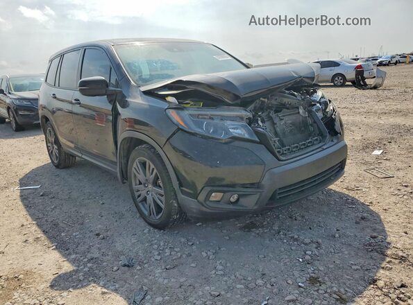 5FNYF7H5XMB007233 2021 HONDA PASSPORT Black Передня права чверть