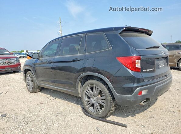 5FNYF7H5XMB007233 2021 HONDA PASSPORT Black Задня ліва чверть