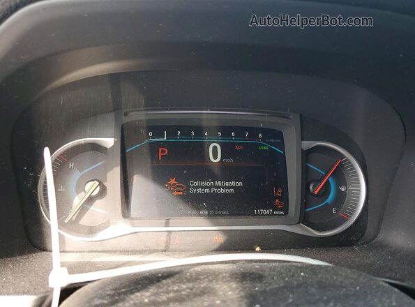5FNYF7H5XMB007233 2021 HONDA PASSPORT Black Вид щитка приладів