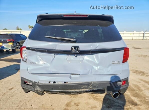5FNYF8H01NB020089 2022 HONDA PASSPORT Синий Вид сзади