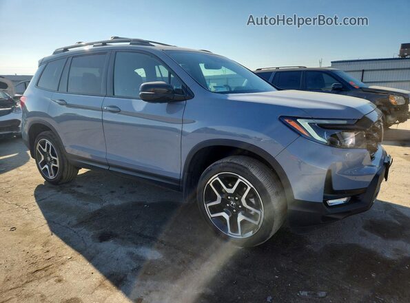 5FNYF8H01NB020089 2022 HONDA PASSPORT Синий Передняя правая четверть