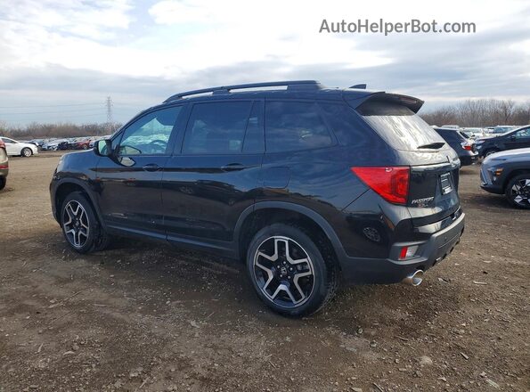 5FNYF8H01PB008902 2023 HONDA PASSPORT Черный Задняя левая четверть