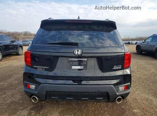 5FNYF8H01PB008902 2023 HONDA PASSPORT Черный Вид сзади