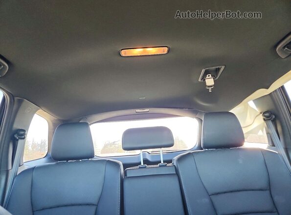 5FNYF8H02MB027440 2021 HONDA PASSPORT Black Widok tylnych siedzeń