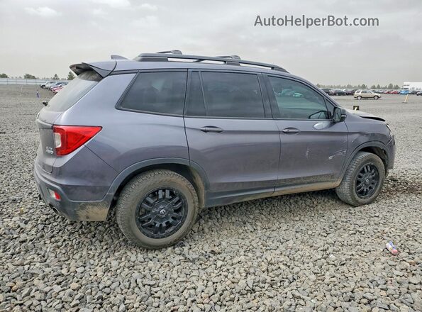 5FNYF8H02MB039328 2021 HONDA PASSPORT Серый Задняя правая четверть