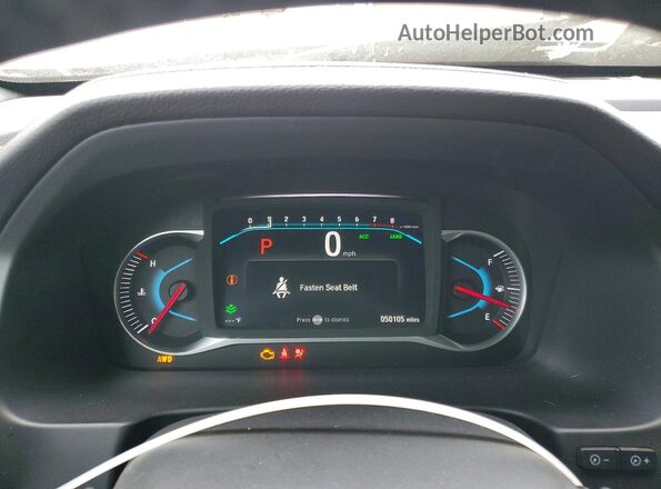 5FNYF8H02MB039328 2021 HONDA PASSPORT Серый Вид щитка приборов