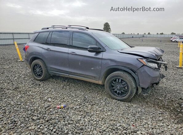5FNYF8H02MB039328 2021 HONDA PASSPORT Серый Передняя правая четверть