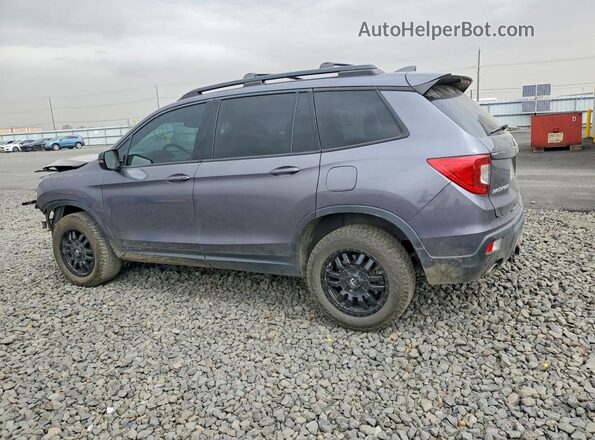 5FNYF8H02MB039328 2021 HONDA PASSPORT Серый Задняя левая четверть