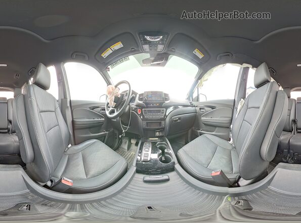 5FNYF8H02MB039328 2021 HONDA PASSPORT Серый Панорамный вид салона 360°
