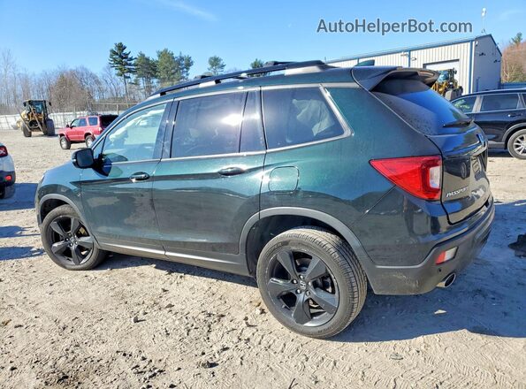5FNYF8H04KB008045 2019 HONDA PASSPORT Зеленый Задняя левая четверть