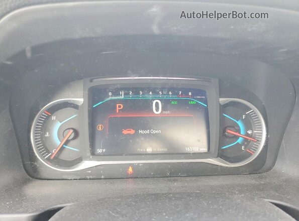 5FNYF8H05MB028145 2021 HONDA PASSPORT White Widok zestawu wskaźników