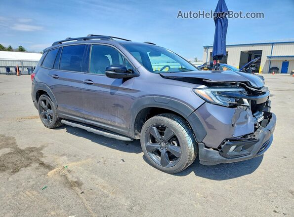 5FNYF8H0XKB011208 2019 HONDA PASSPORT Серый Передняя правая четверть